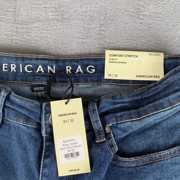 American Eagle Men's Comfort Stretch Slim Fit American Rag Size 30×32 - Picture 3 of 7